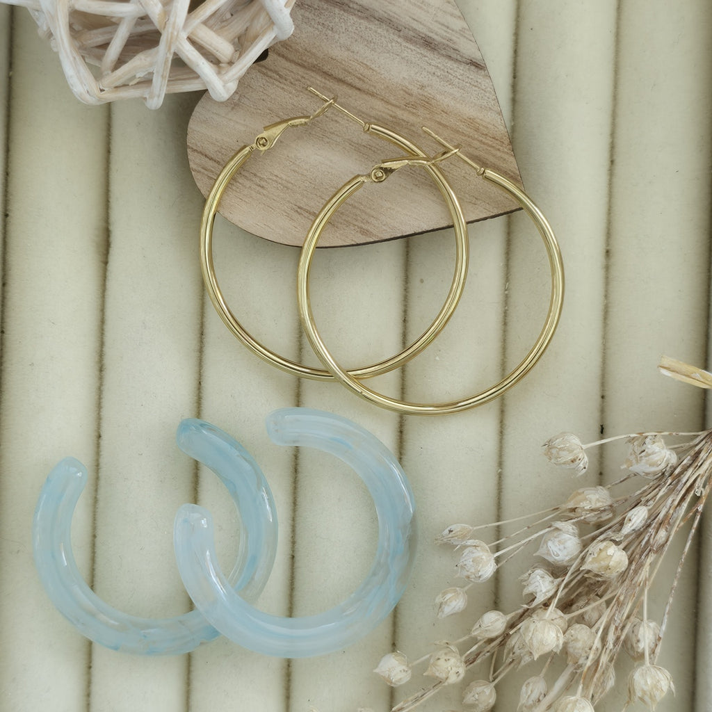 Cercei Creolă din Oțel Inoxidabil - Hipoalergenici