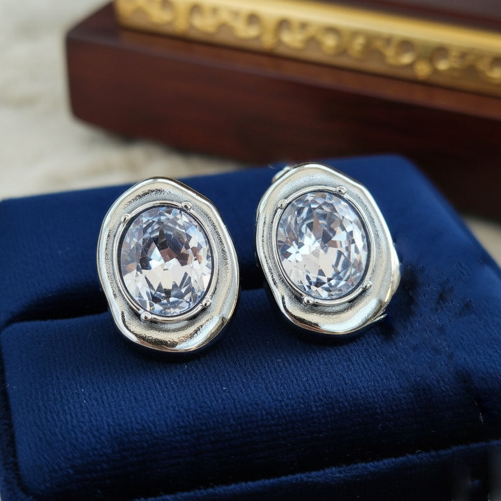 Cercei Formă fluidă organică din Oțel Inoxidabil - Hipoalergenici