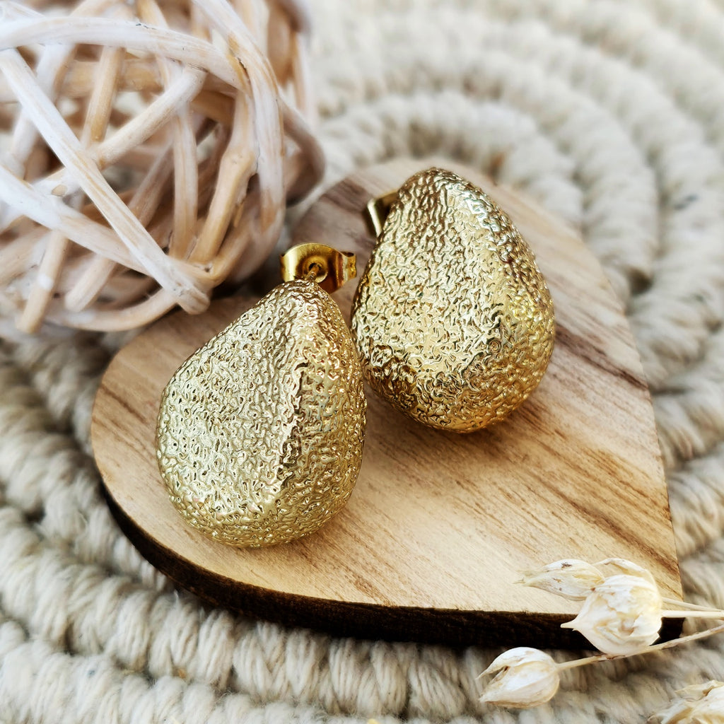 Cercei Formă picătură neregulată din Oțel Inoxidabil - Hipoalergenici - CM1857