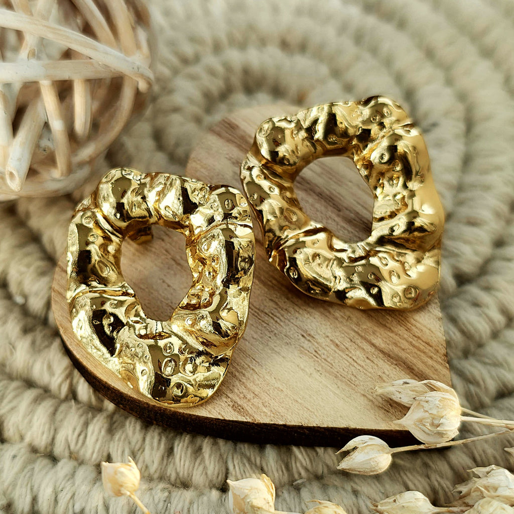 Cercei Formă neregulată organică din Oțel Inoxidabil - Hipoalergenici