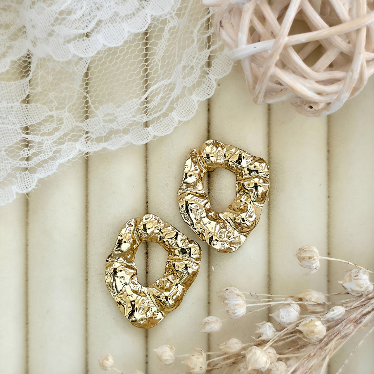 Cercei Formă neregulată organică din Oțel Inoxidabil - Hipoalergenici