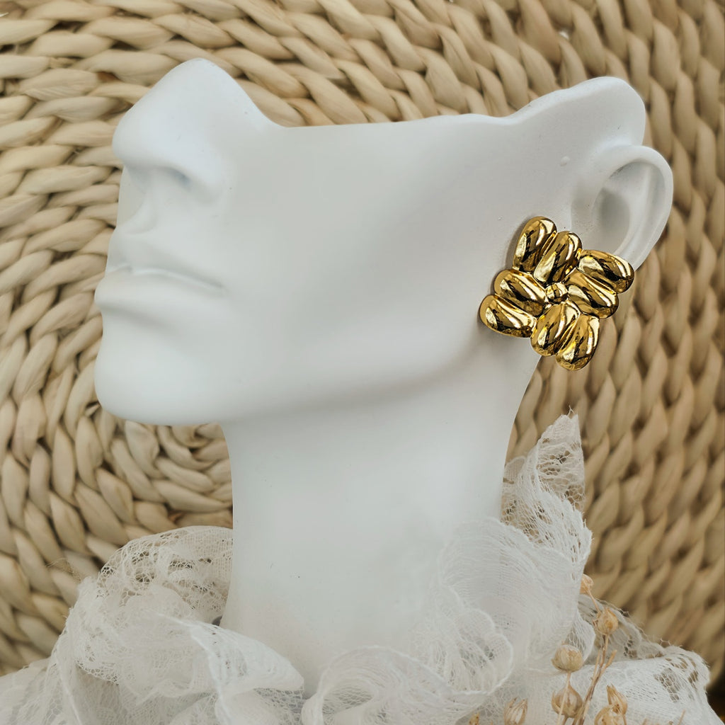 Cercei Formă abstractă sculpturală din Oțel Inoxidabil - Hipoalergenici