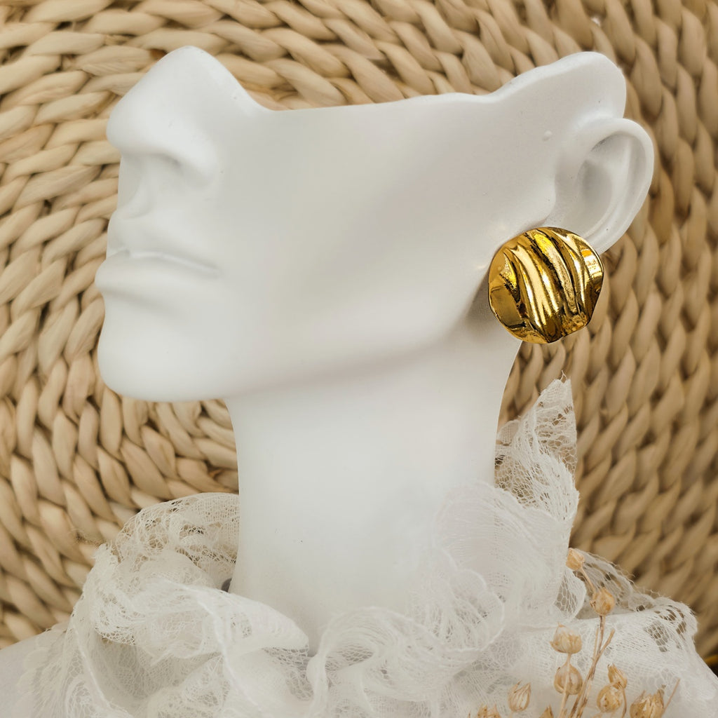 Cercei Formă scoică din Oțel Inoxidabil - Hipoalergenici