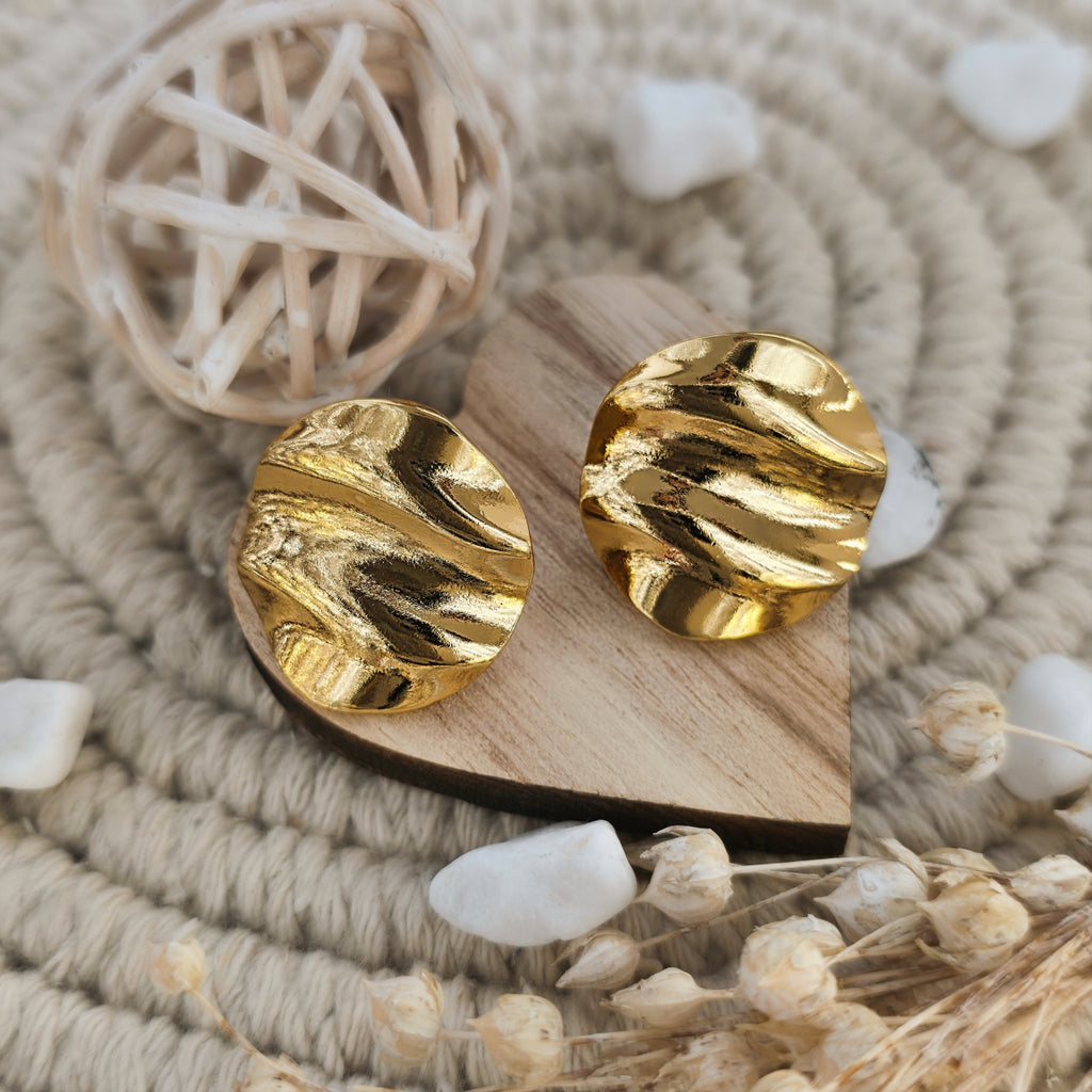 Cercei Formă scoică din Oțel Inoxidabil - Hipoalergenici