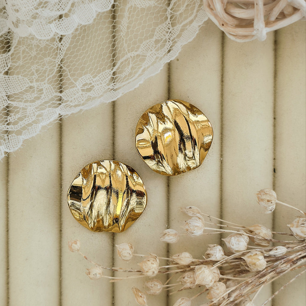 Cercei Formă scoică din Oțel Inoxidabil - Hipoalergenici