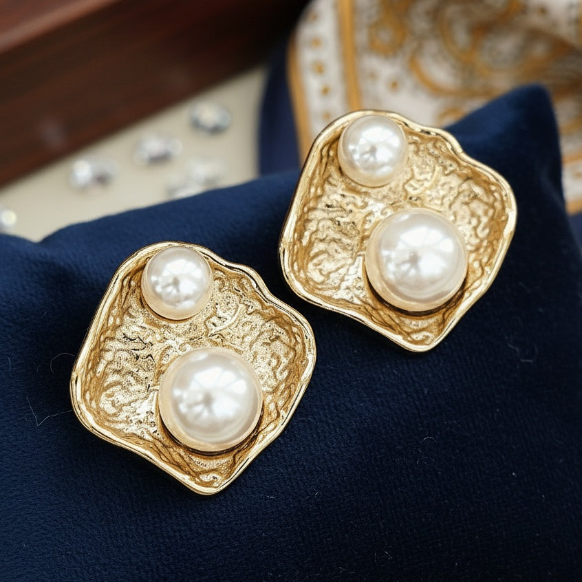 Cercei Formă organică din Oțel Inoxidabil - Hipoalergenici