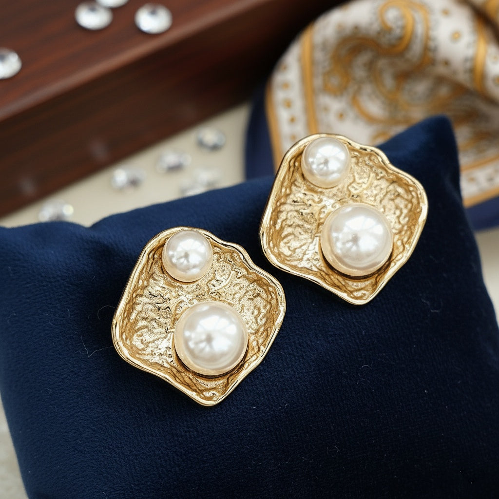 Cercei Formă organică din Oțel Inoxidabil - Hipoalergenici