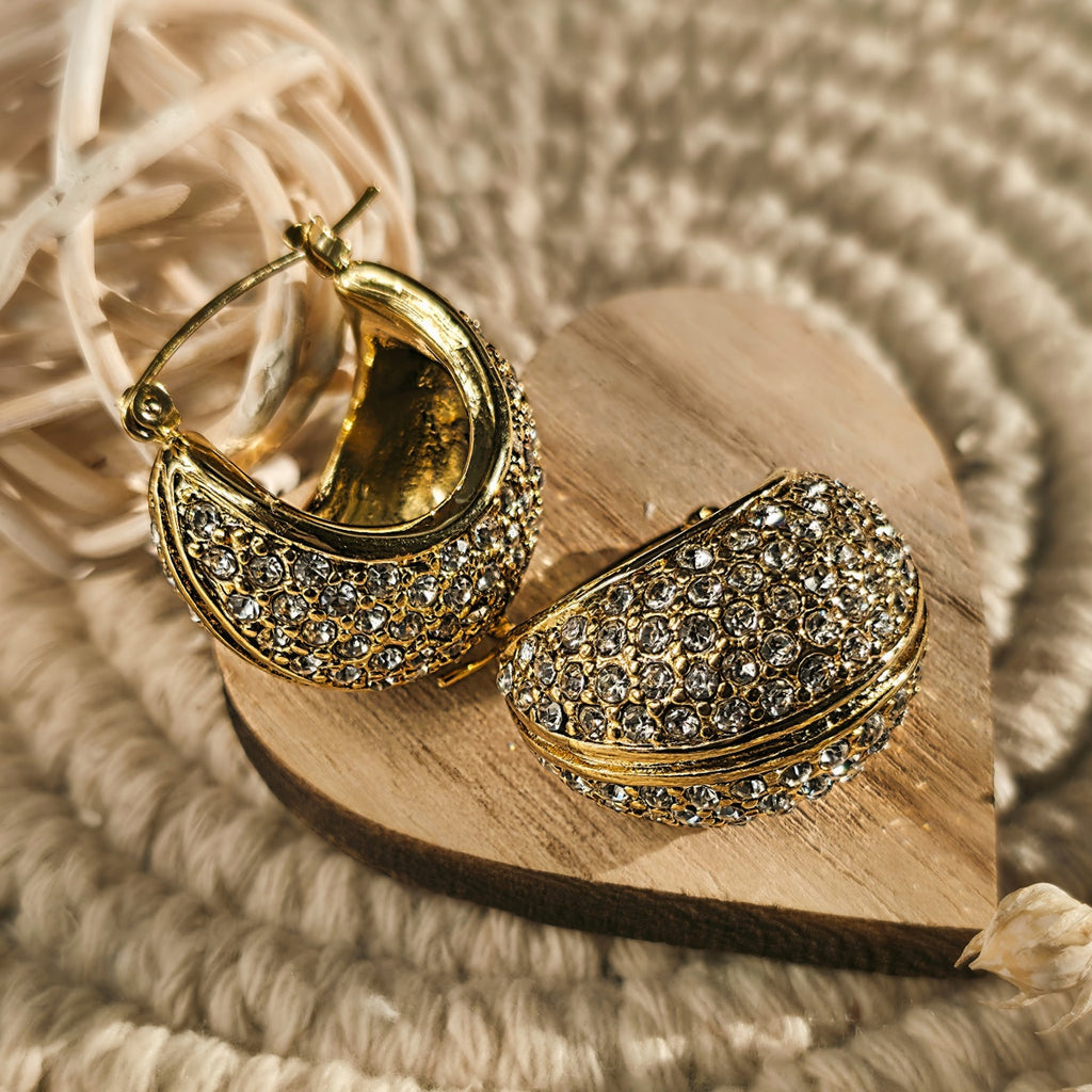 Cercei Creolă groasă din Oțel Inoxidabil - Hipoalergenici