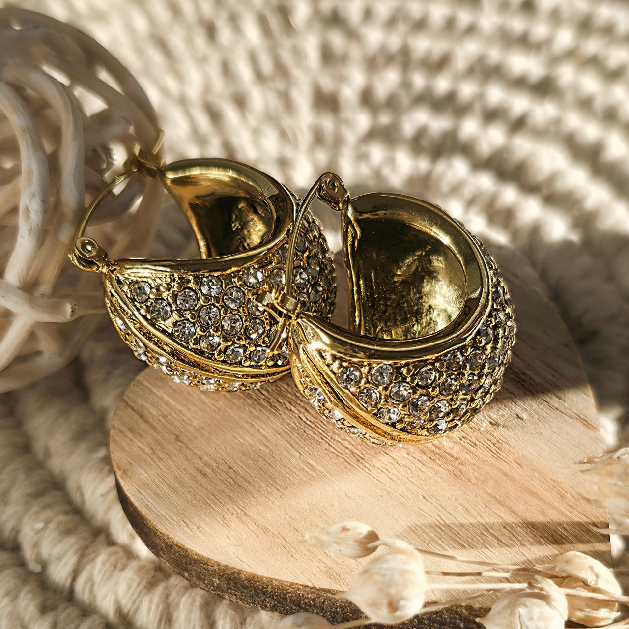 Cercei Creolă groasă din Oțel Inoxidabil - Hipoalergenici