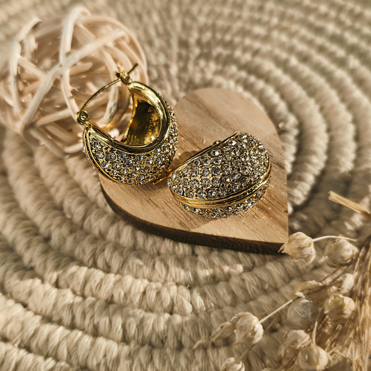 Cercei Creolă groasă din Oțel Inoxidabil - Hipoalergenici