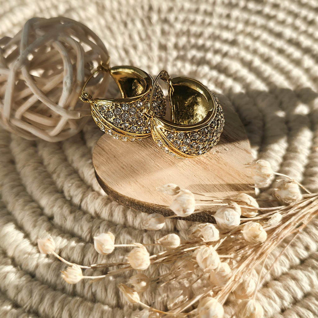 Cercei Creolă groasă din Oțel Inoxidabil - Hipoalergenici