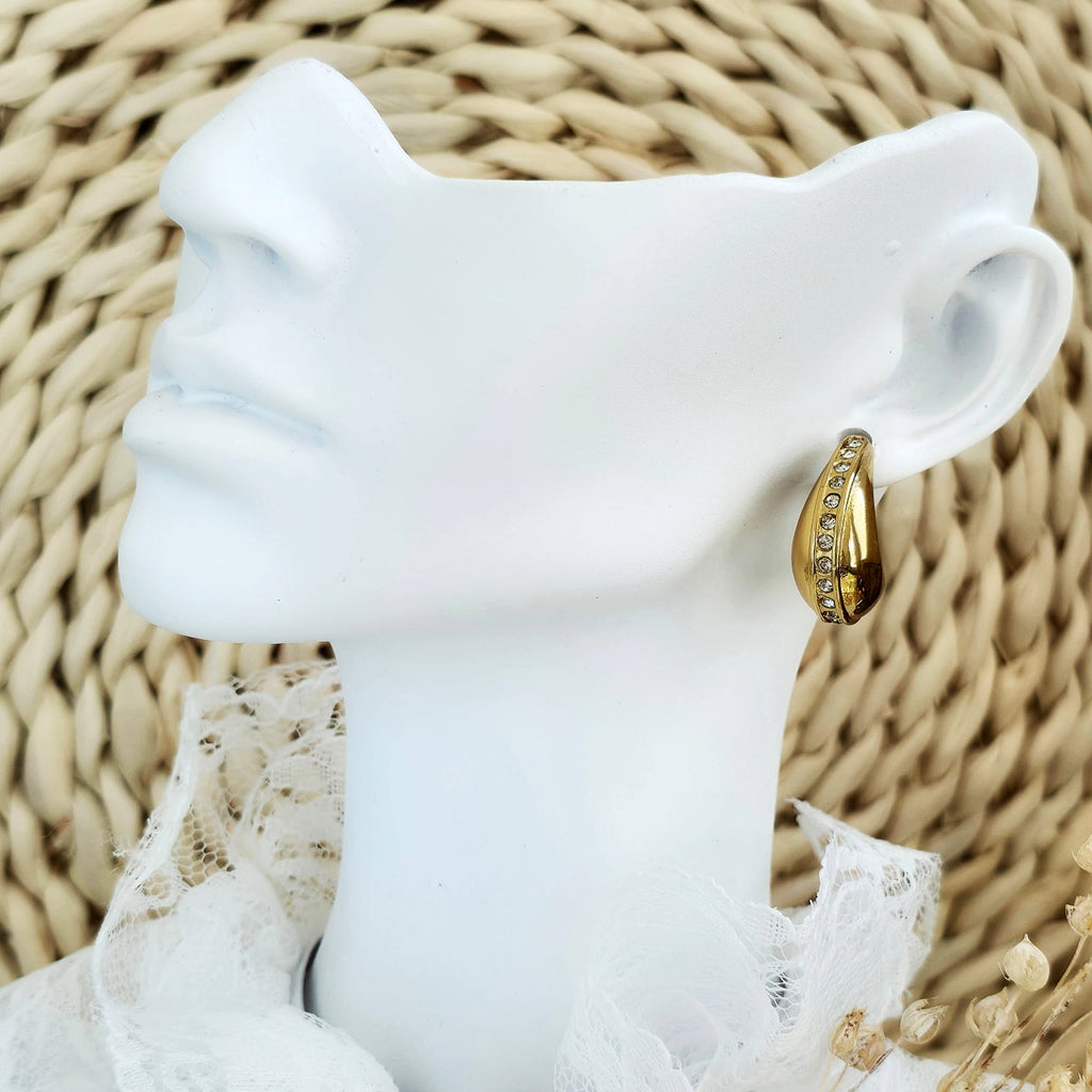 Cercei Semilună, arcuită Oțel Inoxidabil 2.2 cm - Hipoalergenici