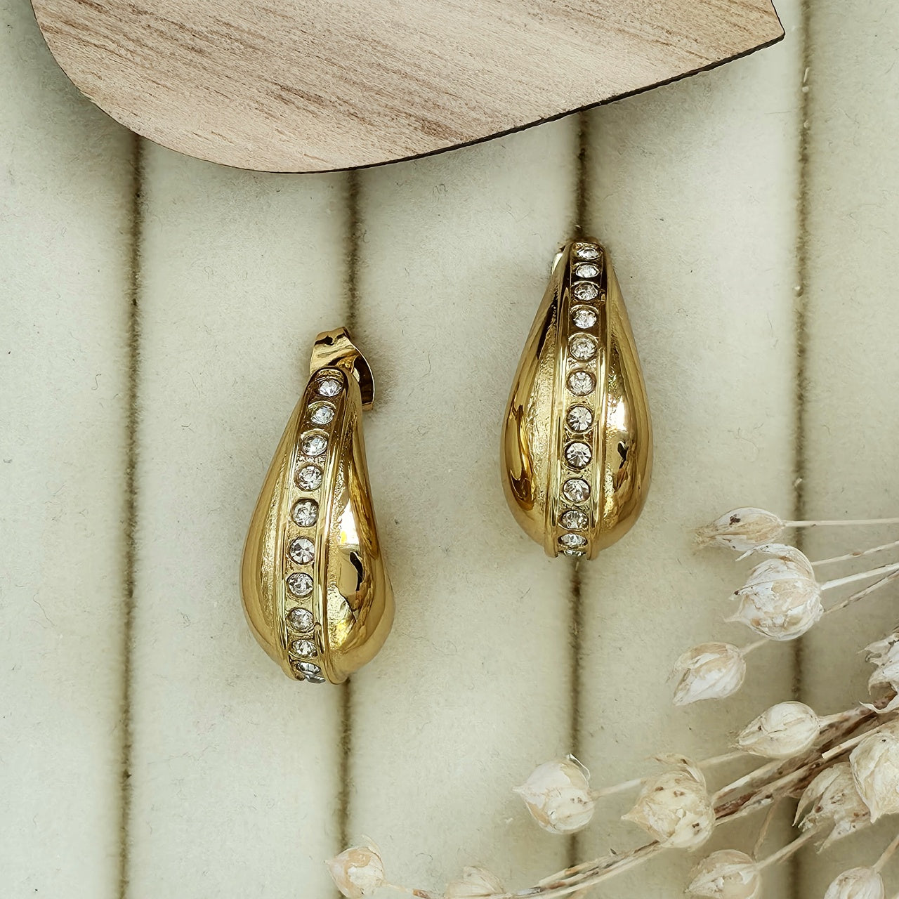 Cercei Semilună, arcuită Oțel Inoxidabil 2.2 cm - Hipoalergenici