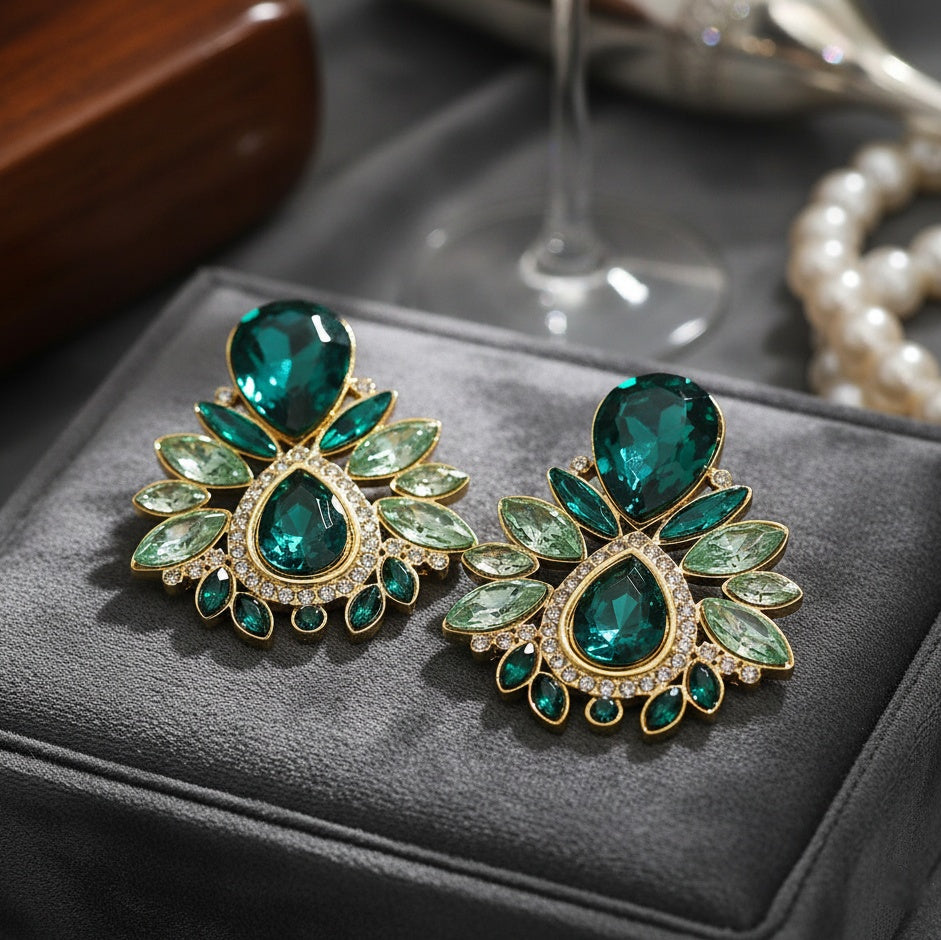 Cercei Motiv floral ornamentat din Oțel Inoxidabil - Hipoalergenici