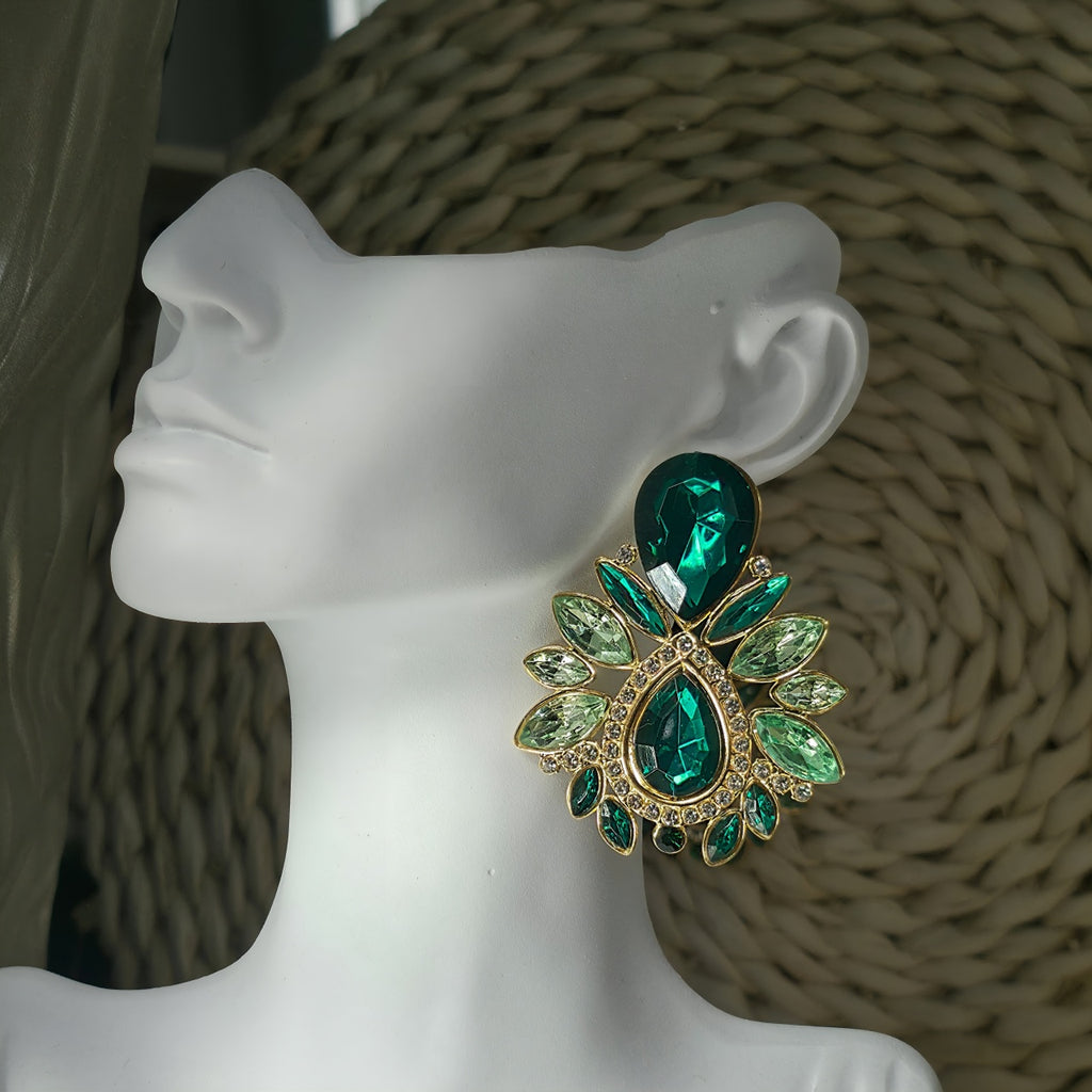 Cercei Motiv floral ornamentat din Oțel Inoxidabil - Hipoalergenici