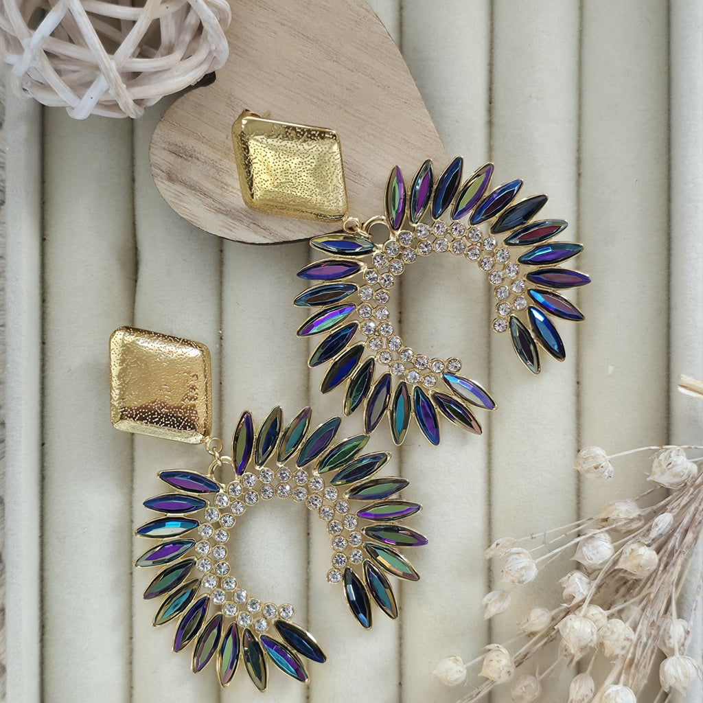 Cercei Rază de soare din Oțel Inoxidabil - Hipoalergenici