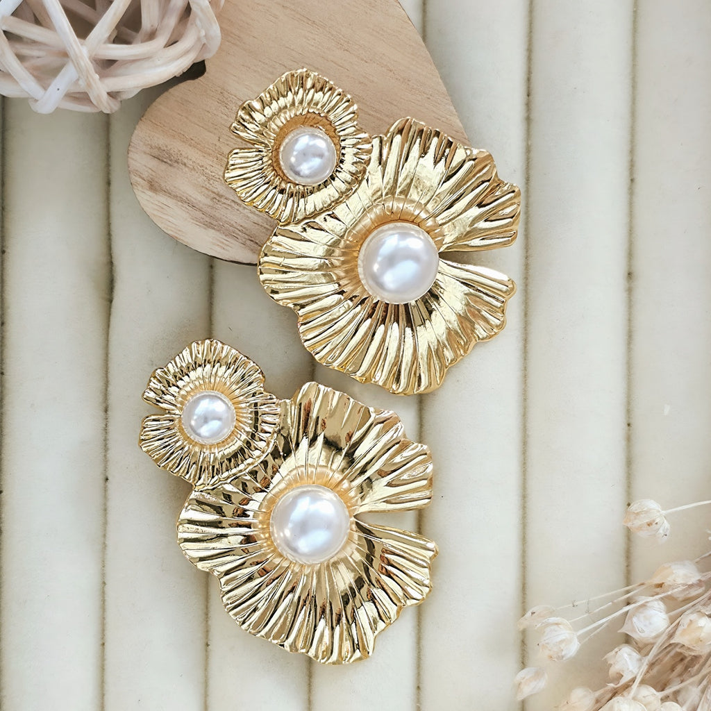 Cercei Flori din Oțel Inoxidabil - Hipoalergenici - CM1818