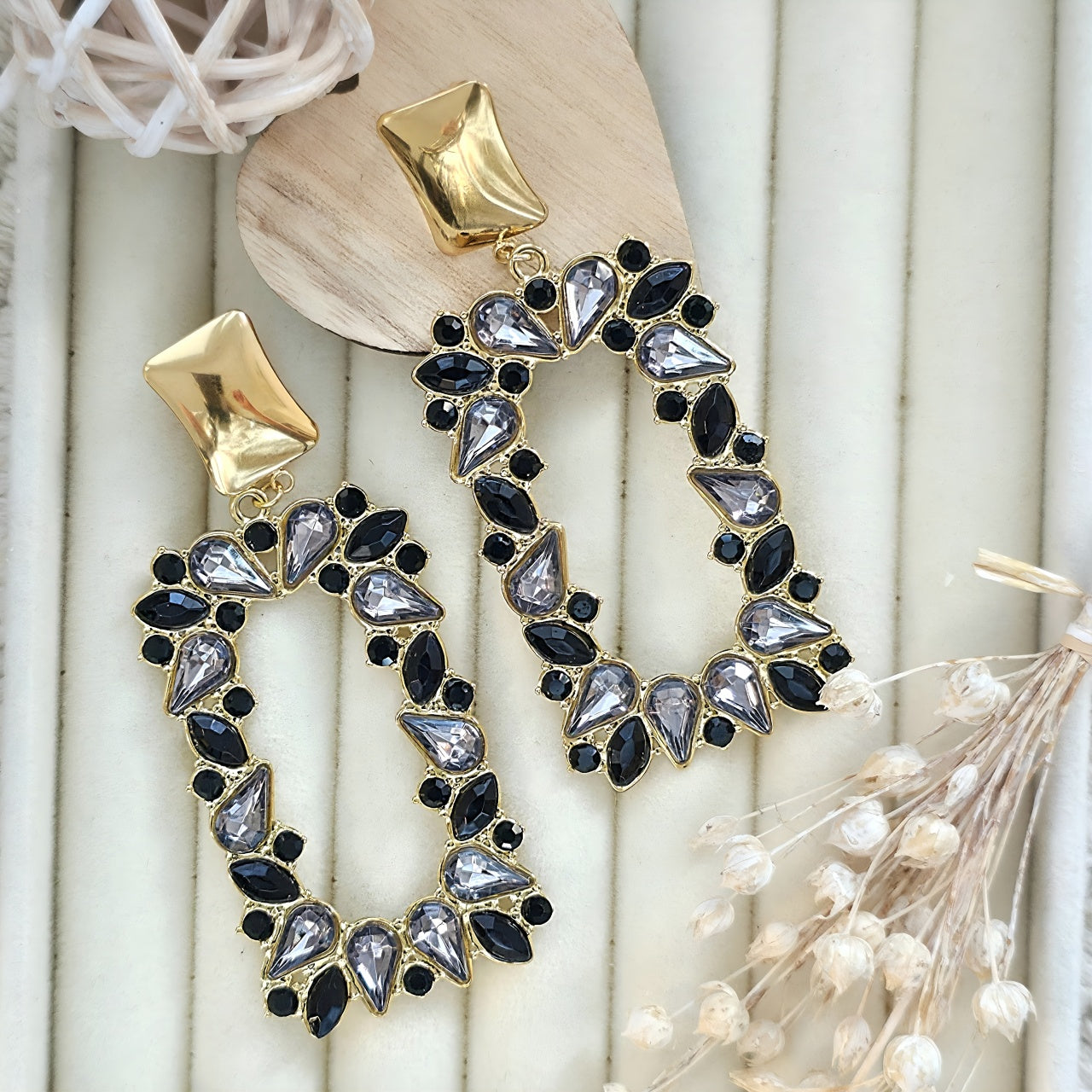 Cercei Dreptunghiular geometric din Oțel Inoxidabil - Hipoalergenici