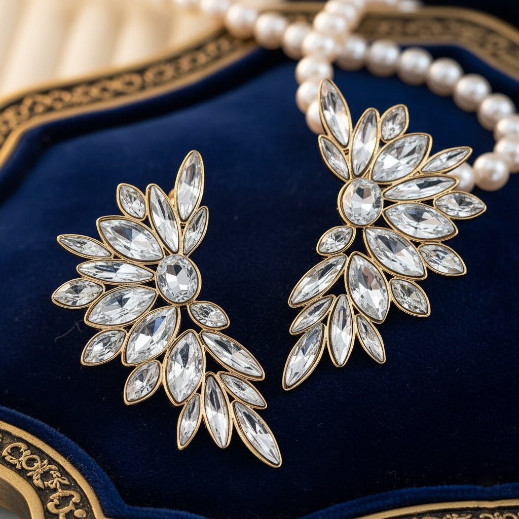 Cercei Aripă stilizată din Oțel Inoxidabil - Hipoalergenici