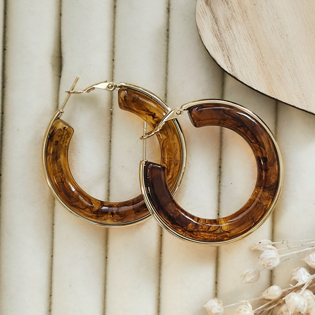 Cercei Creolă din Oțel Inoxidabil - Hipoalergenici - CM1827