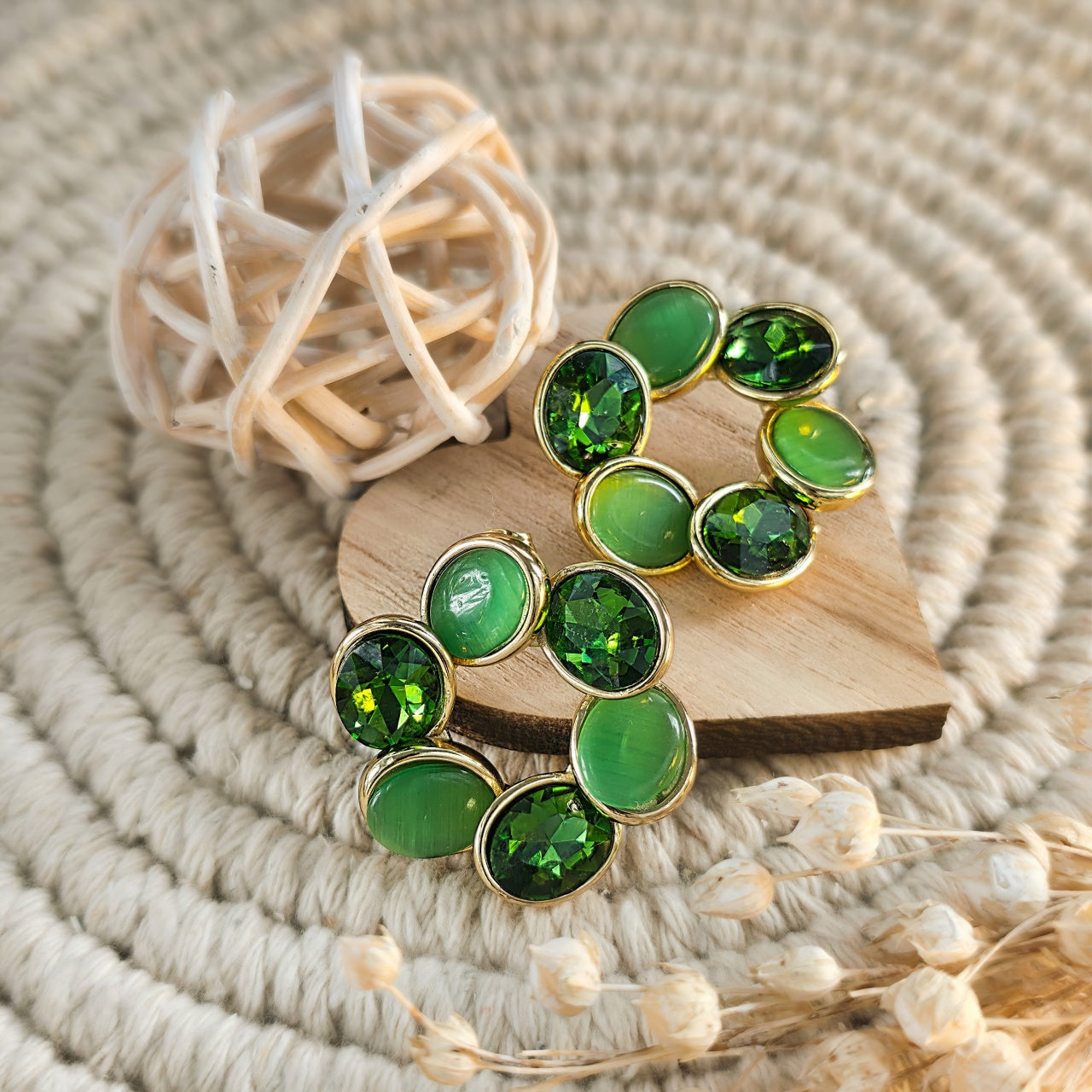 Cercei Floare din Oțel Inoxidabil - Hipoalergenici - CM1828