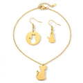Set Pisică Oțel Inoxidabil 1.8 cm - - Hipoalergenic