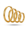 Cercei Creolă Oțel Inoxidabil 8mm / 10mm / 12mm / 14mm - Hipoalergenici