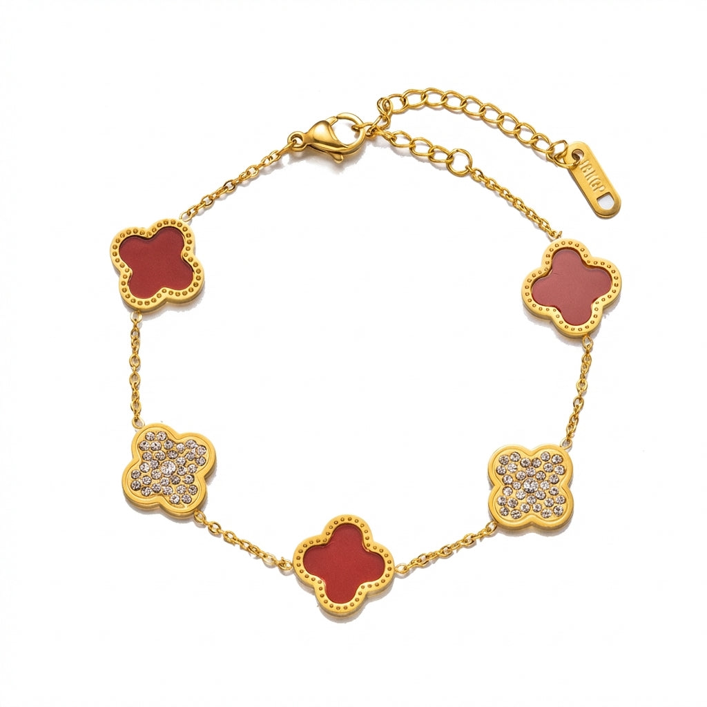 Brățară Alhambra Oțel Inoxidabil 16.5cm - Hipoalergenică - BF1105