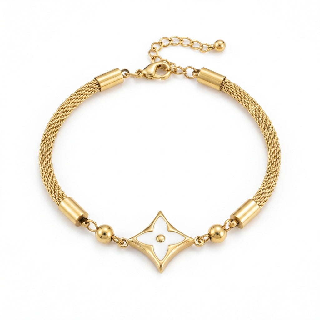 Brățară Elegantă Oțel Inoxidabil 17 cm – detaliu