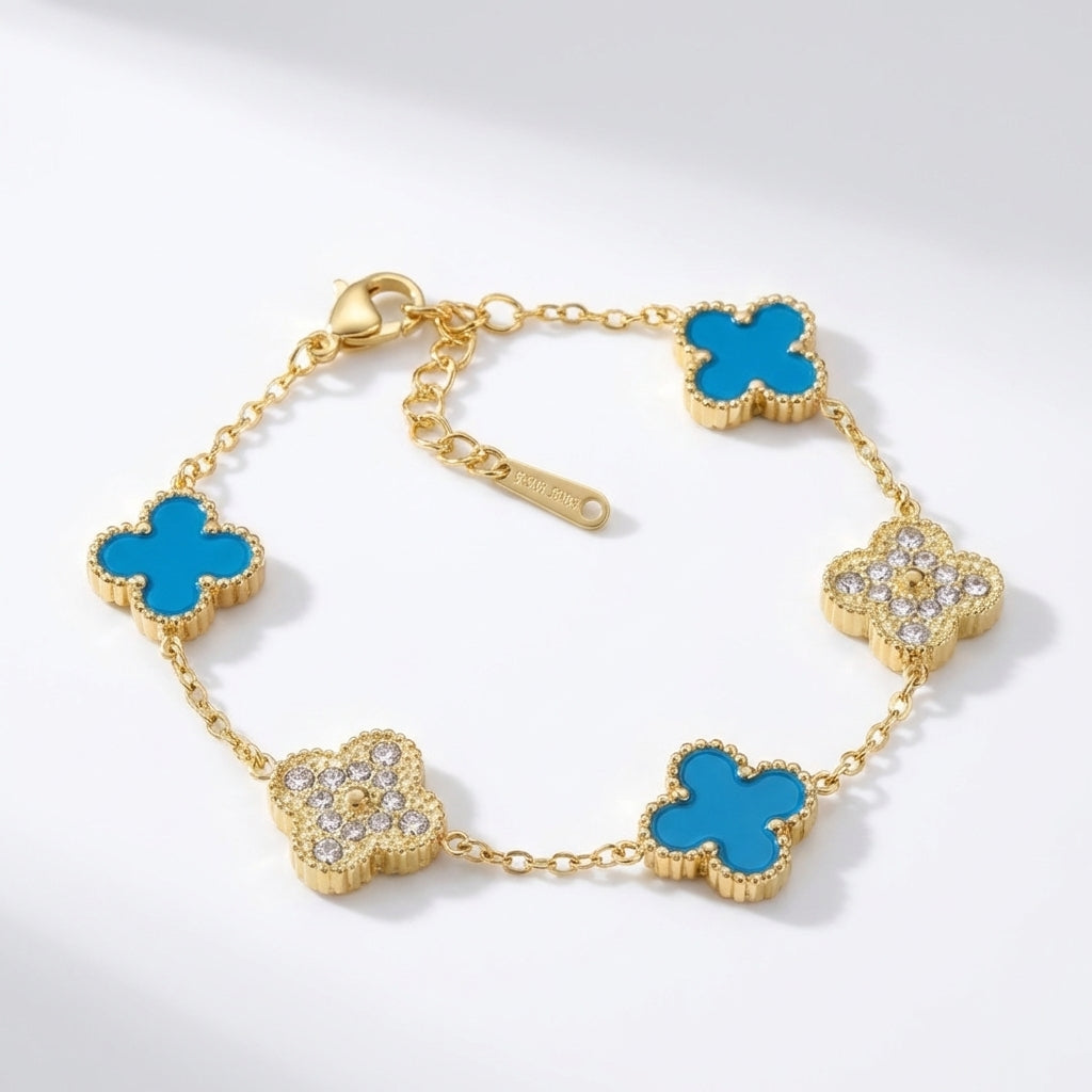 Brățară Alhambra Oțel Inoxidabil 17cm - Hipoalergenică - BF1106