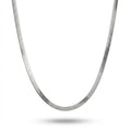 Lănțișor Inox tip Snake Rotund Argintiu - Clasic