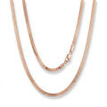 Lănțișor Inox tip Snake Plat Rose Gold - Minimalist