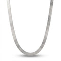 Lănțișor Inox tip Snake Plat Argintiu 4mm - Minimalist