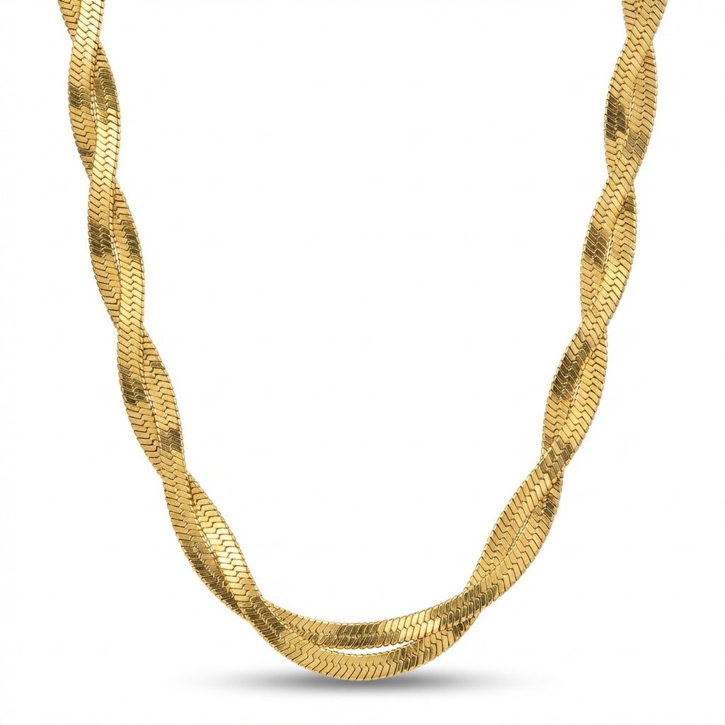 Lantisor Inox Serpent d'Or