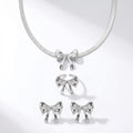 Set Fundă Oțel Inoxidabil 2.3 cm - - Hipoalergenic