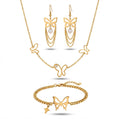 Set Fluture și Stea Oțel Inoxidabil - - Hipoalergenic
