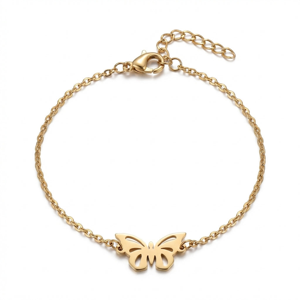 Brățară Fluture Oțel Inoxidabil 2mm