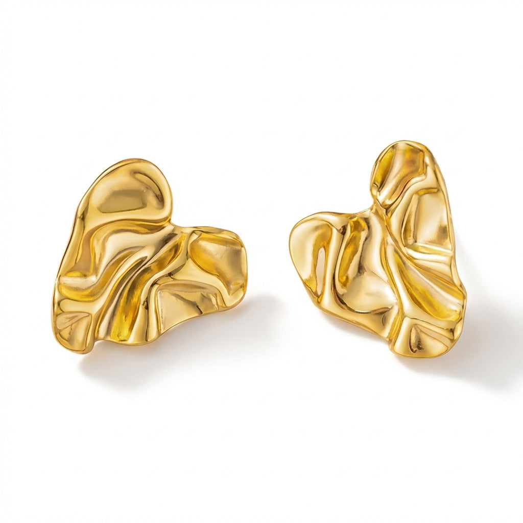 Cercei Formă abstractă din Oțel Inoxidabil - Hipoalergenici