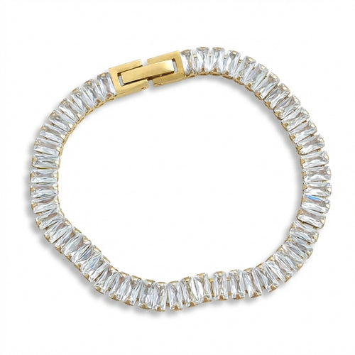 Brățară Tennis din Inox 6mm Oțel Inoxidabil 17 cm