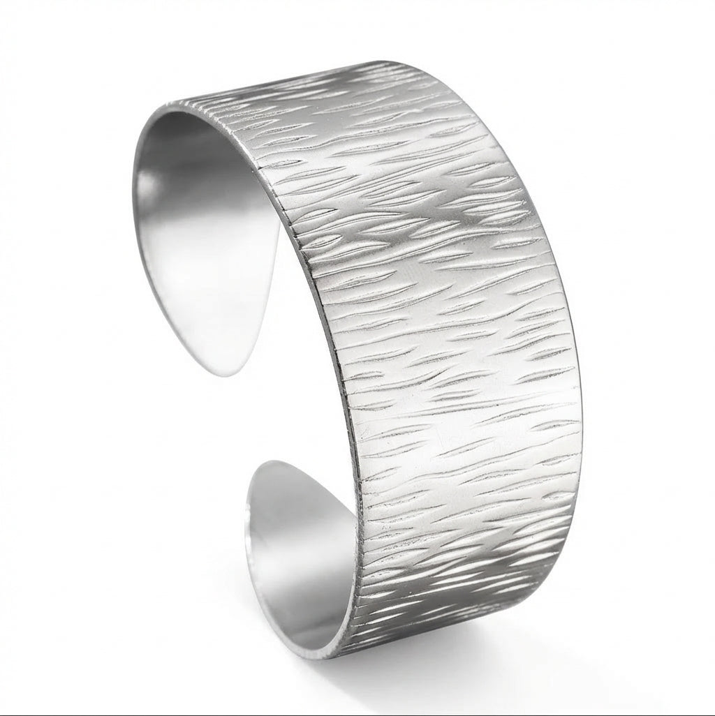 Brățară Elegantă Oțel Inoxidabil 5.6cm – vedere laterală