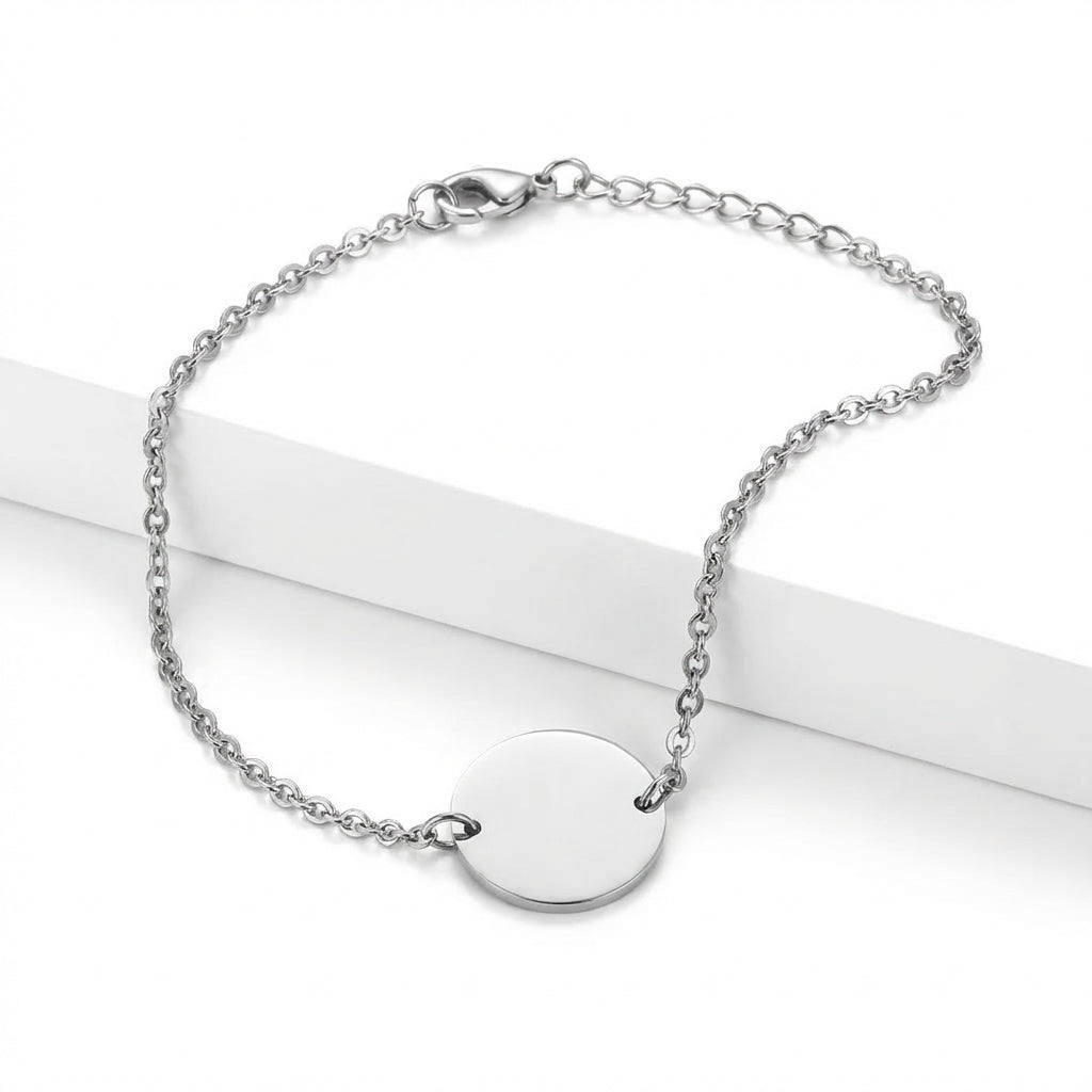 Brățară Bănuț Norocos Oțel Inoxidabil 2mm - Hipoalergenică - BF757