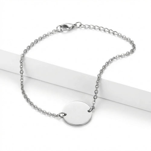 Brățară Bănuț Norocos Oțel Inoxidabil 2mm - Hipoalergenică - BF757