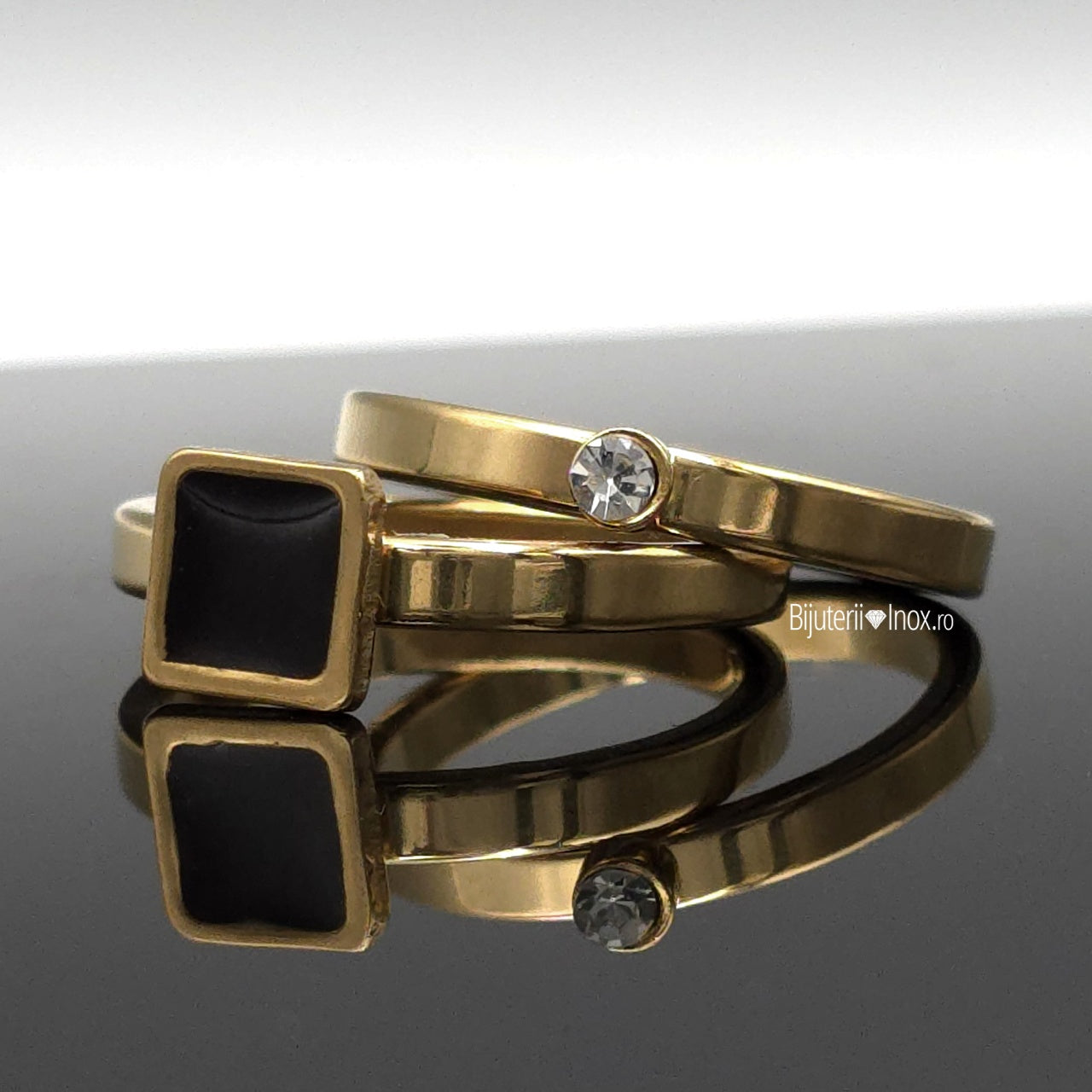 Set Inele Oțel Inoxidabil - Hipoalergenic