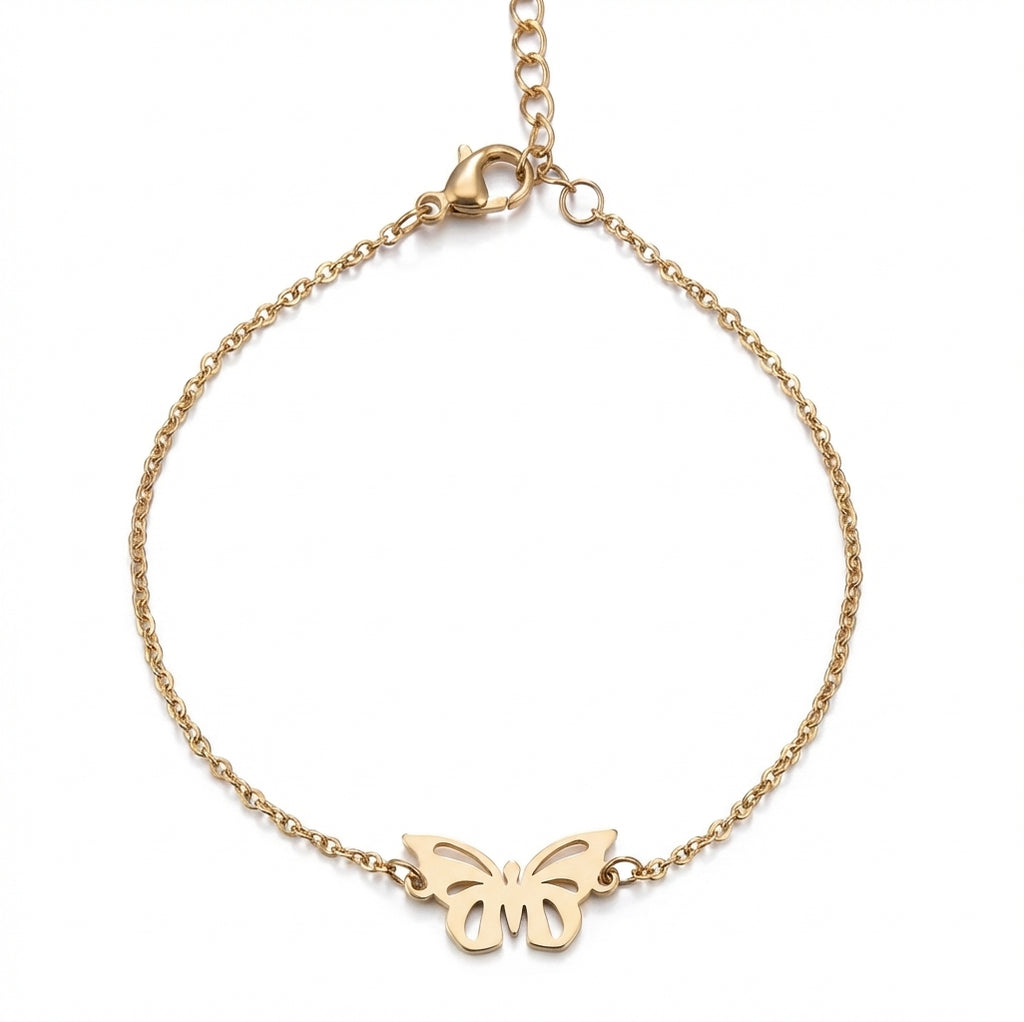 Brățară Fluture Oțel Inoxidabil 2mm – detaliu
