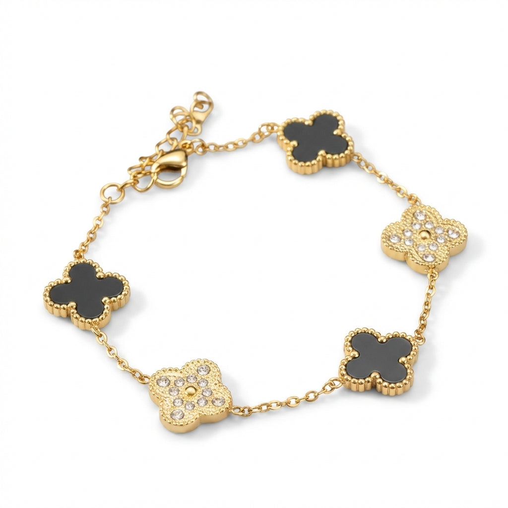 Brățară Alhambra Oțel Inoxidabil 17 cm - Hipoalergenică - BF1114