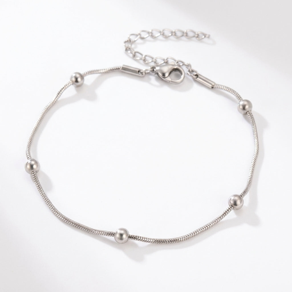 Brățară Biluțe Oțel Inoxidabil 2mm - Hipoalergenică - BF905