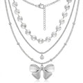 Set 3 Lantisoare Inox Statement - Hipoalergenic