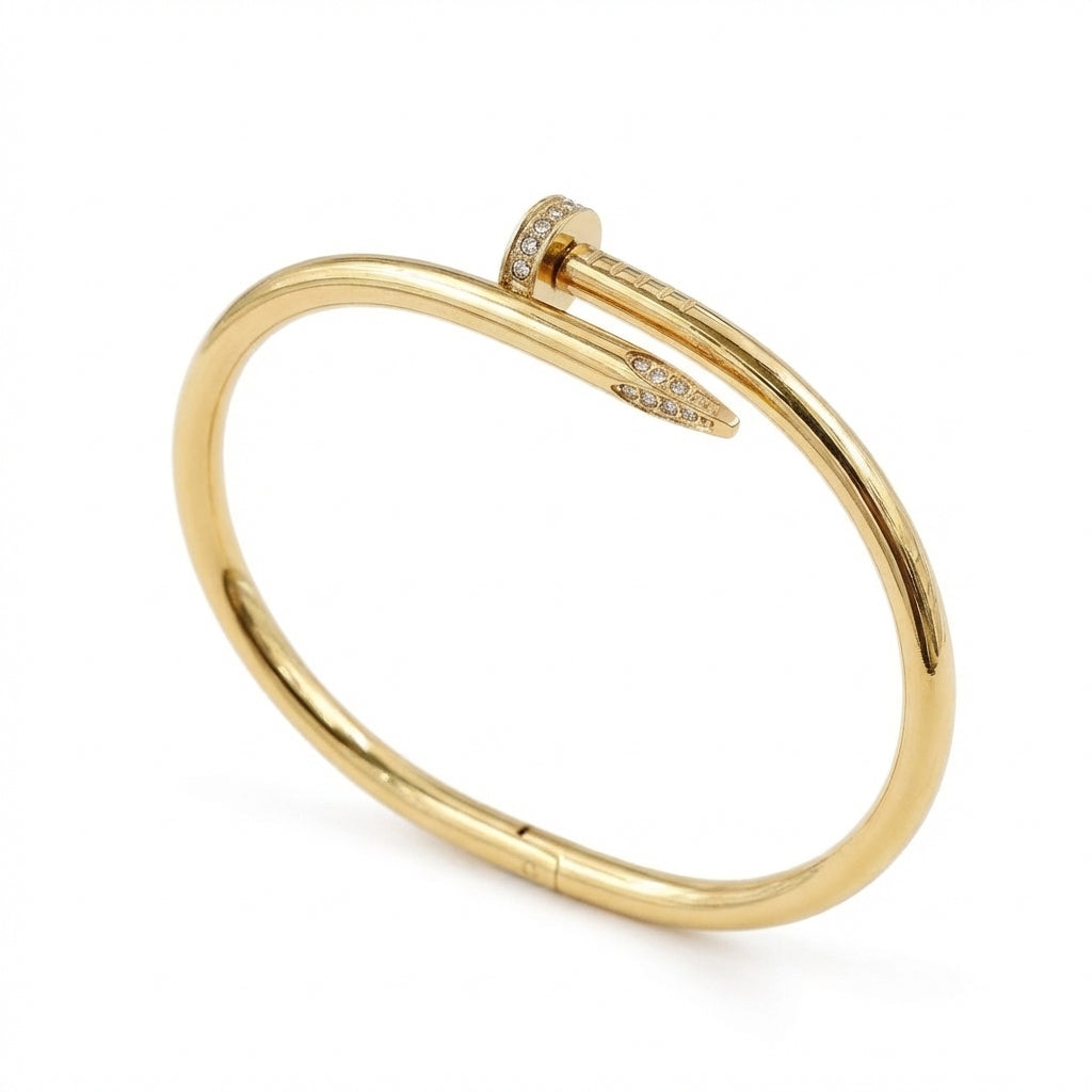 Brățară Elegantă Oțel Inoxidabil 4 mm 6cm – detaliu