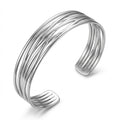 Brățară din Inox (otel inoxidabil) Statement Oțel Inoxidabil 6cm – detaliu