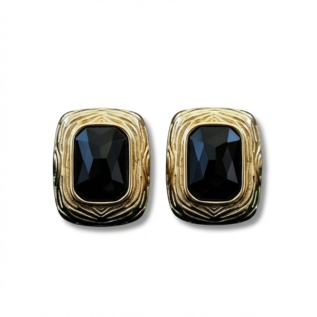 Cercei Dreptunghiular geometric din Oțel Inoxidabil - Hipoalergenici